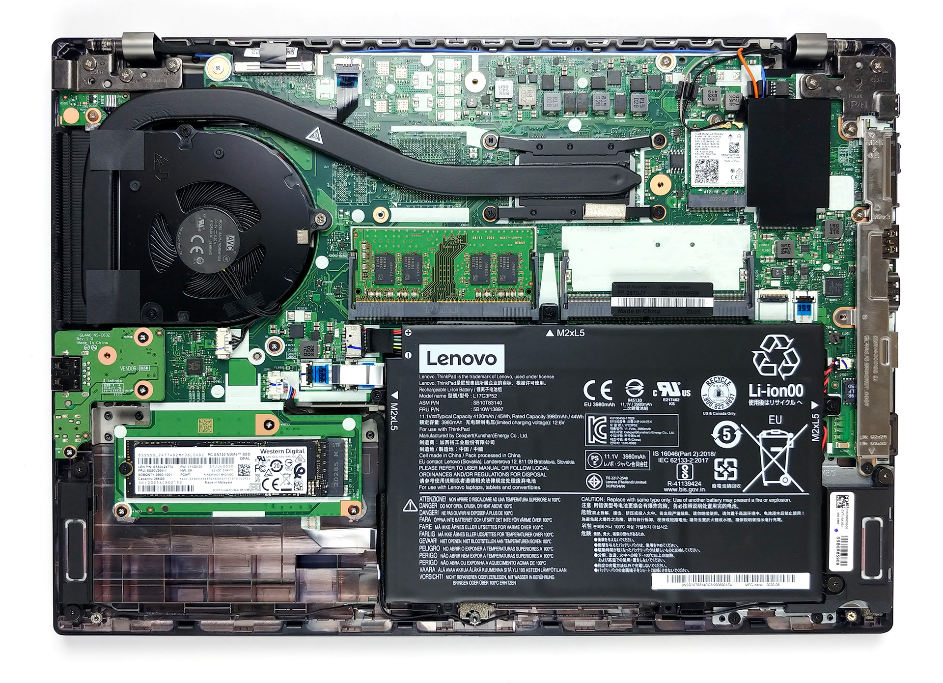 How to replace and fix lenovo Thinkpad L14 Gen1 5C10X67073 LED DC02C00JQ00 DC02C00JQ10 DC02C00JQ20 LCD Cable (Lenovo ThinkPad L14)
